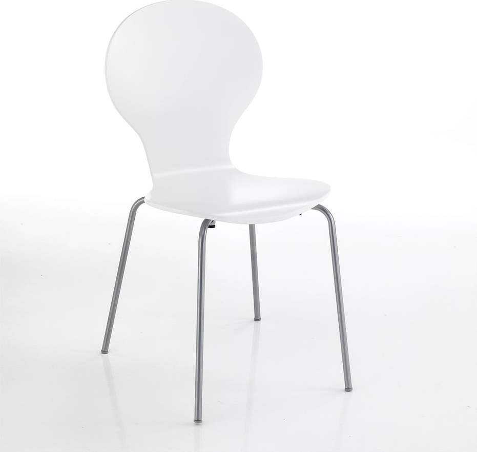 Bílé jídelní židle v sadě 2 ks Baldi - Tomasucci Tomasucci