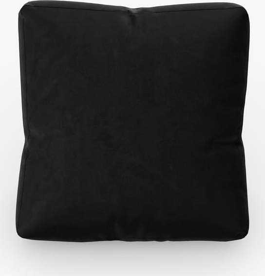 Černý sametový polštář k modulární pohovce Rome Velvet - Cosmopolitan Design Cosmopolitan design