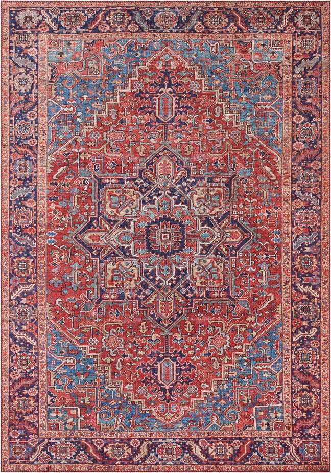 Červený koberec Nouristan Amata