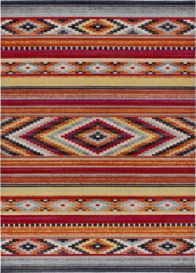 Červený venkovní koberec 190x133 cm Sassy - Universal Universal
