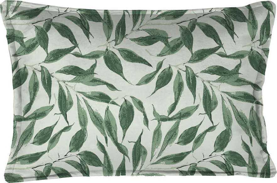 Dekorační polštář 50x35 cm Sage Leaf - Velvet Atelier Velvet Atelier