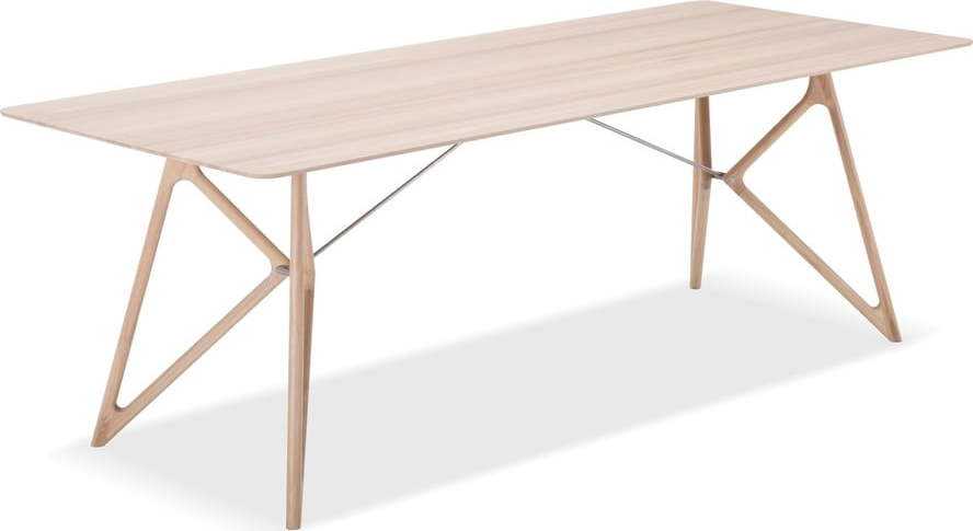 Jídelní stůl s deskou z dubového dřeva 220x90 cm Tink - Gazzda Gazzda