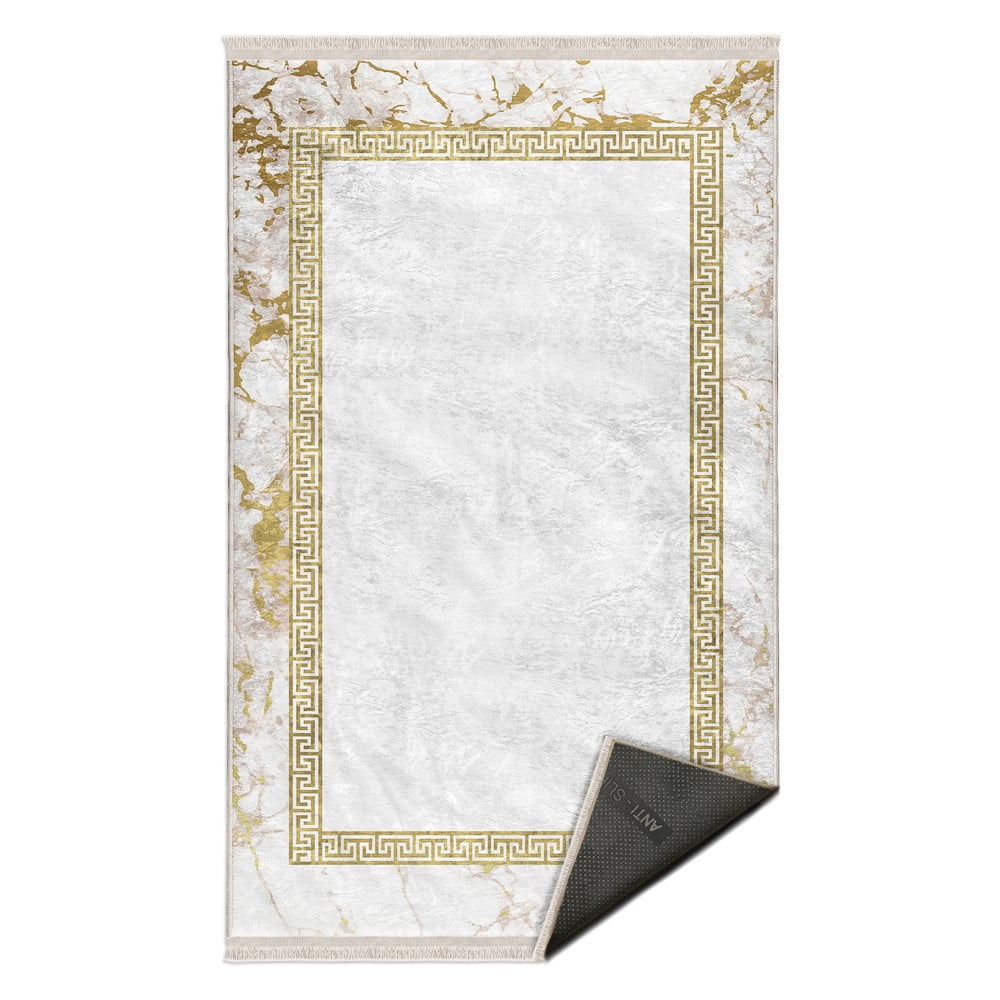 Koberec v bílo-zlaté barvě 120x180 cm – Mila Home Mila Home