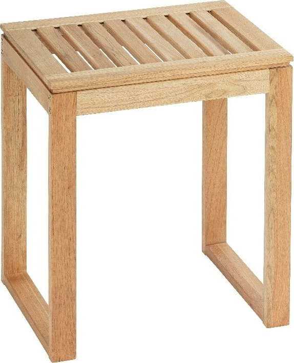 Koupelnová stolička z ořechového dřeva Wenko Norway WENKO
