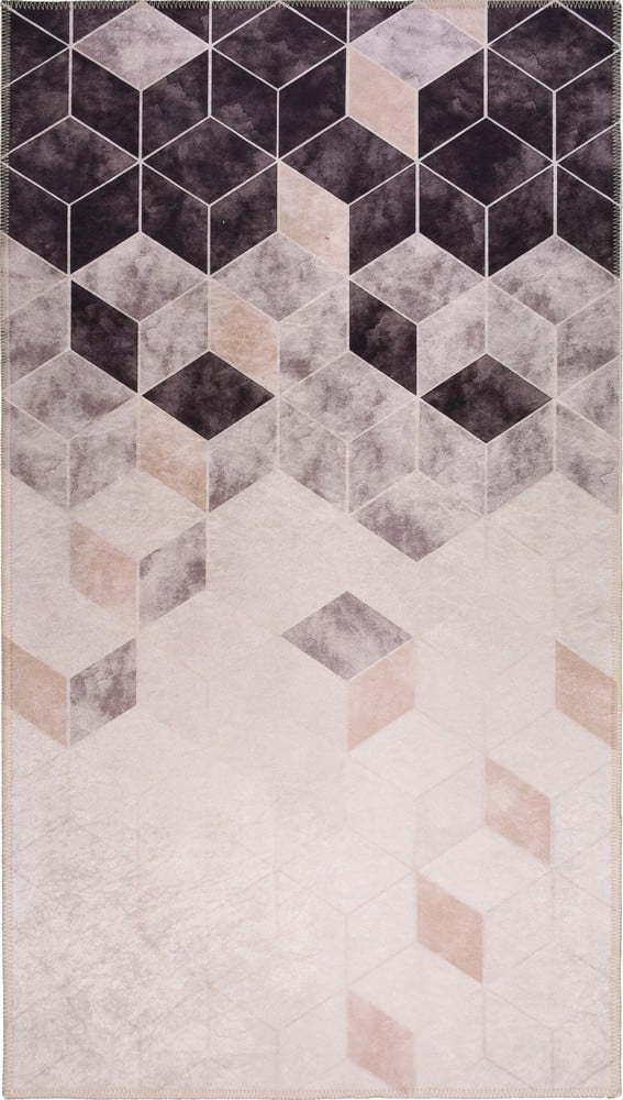 Šedo-krémový pratelný koberec 230x160 cm - Vitaus Vitaus