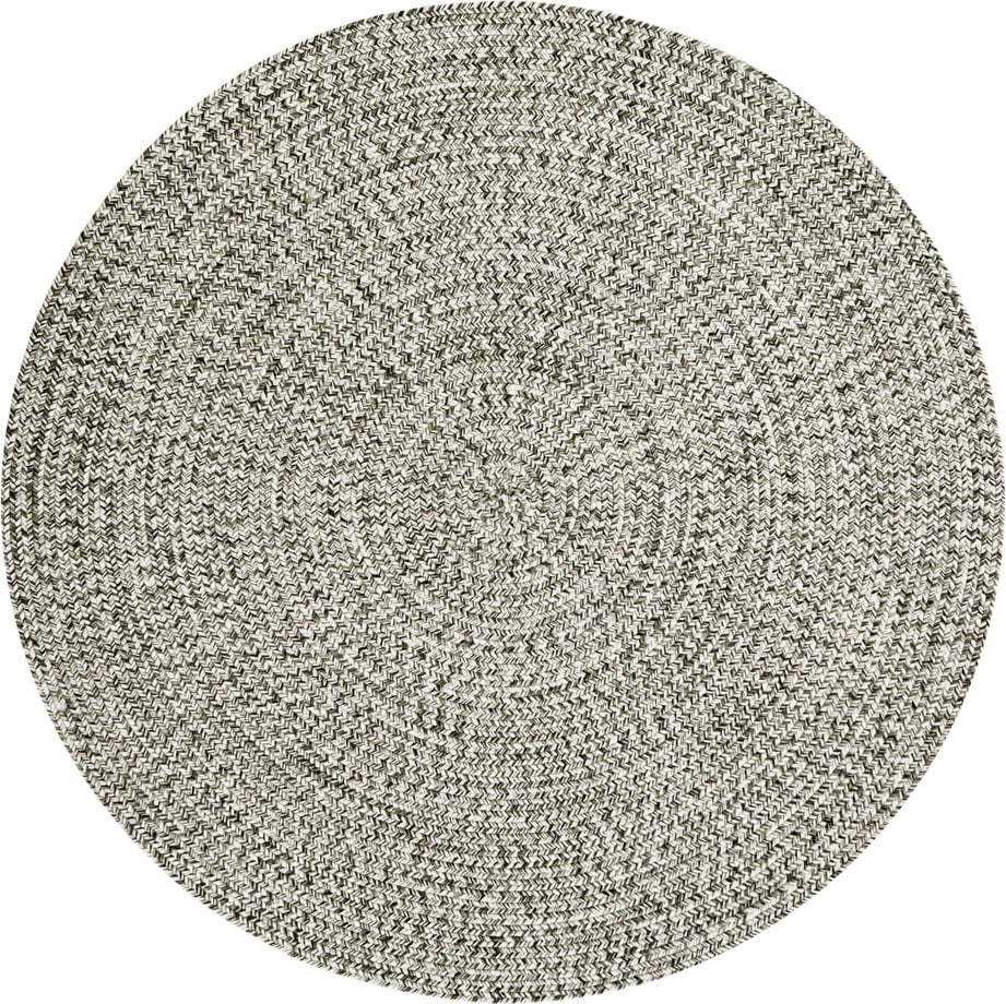 Šedý/béžový kulatý venkovní koberec ø 150 cm - NORTHRUGS NORTHRUGS
