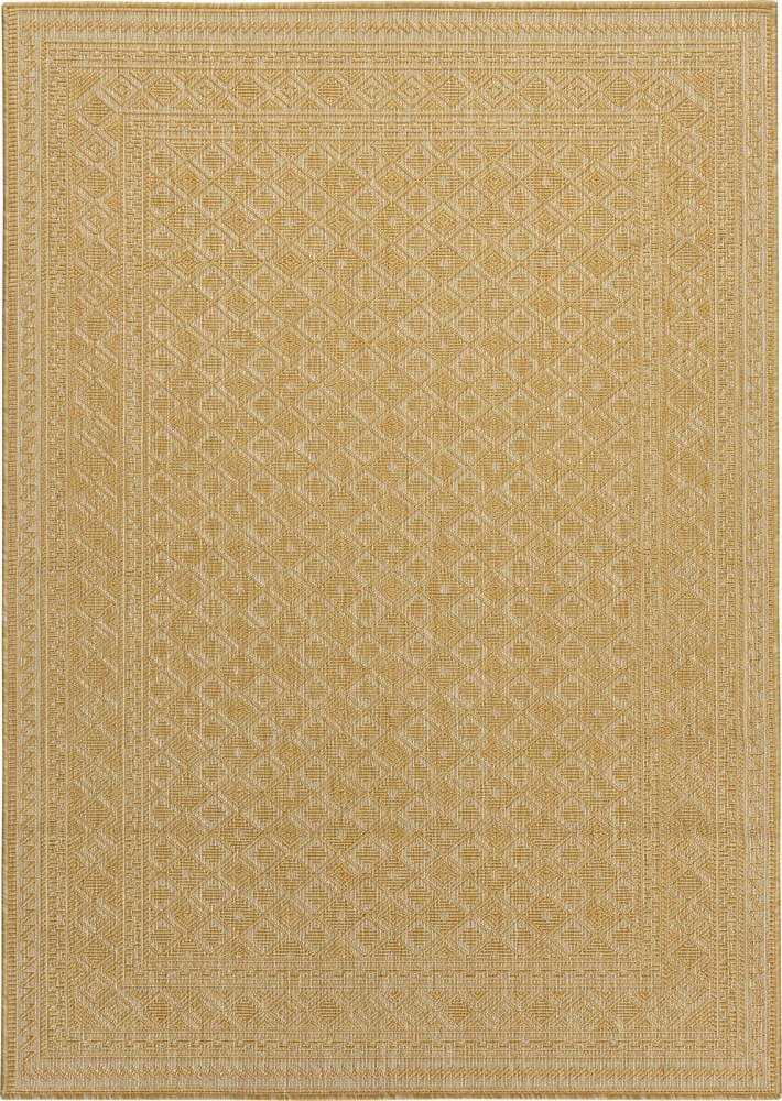 Žlutý venkovní koberec 230x160 cm Terrazzo - Floorita Floorita