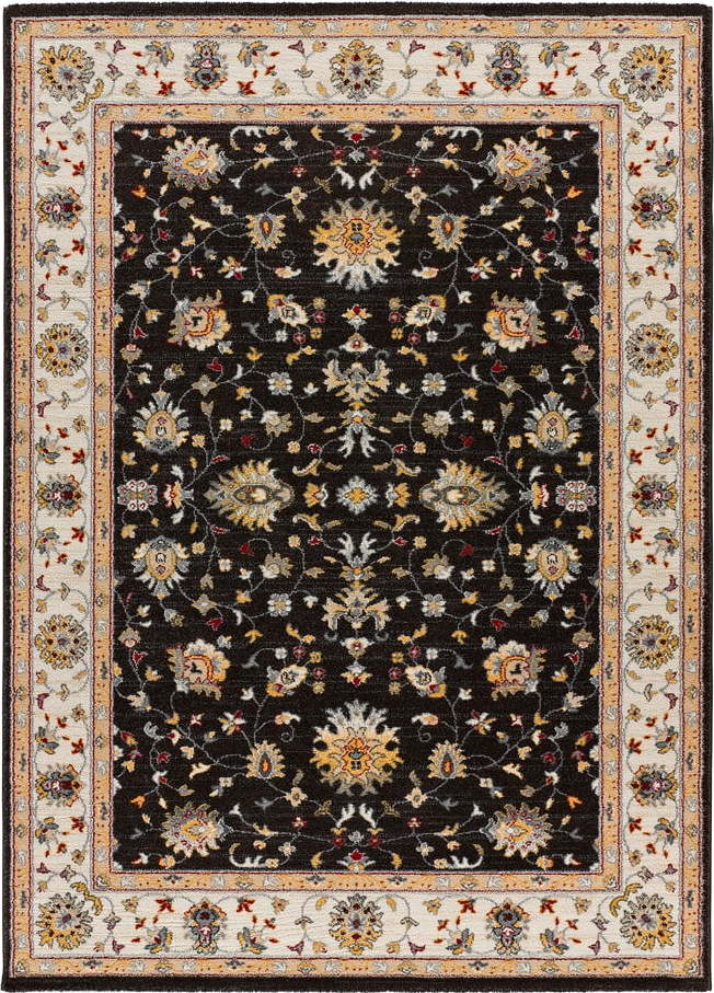 Antracitový koberec běhoun 67x250 cm Classic – Universal Universal