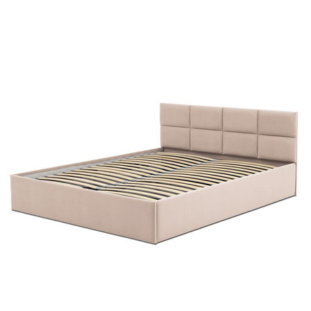 Čalouněná postel MONOS bez matrace rozměr 160x200 cm Béžová SG-nábytek