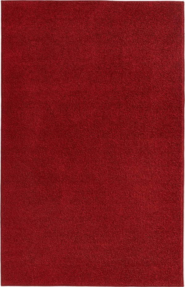 Červený koberec Hanse Home Pure
