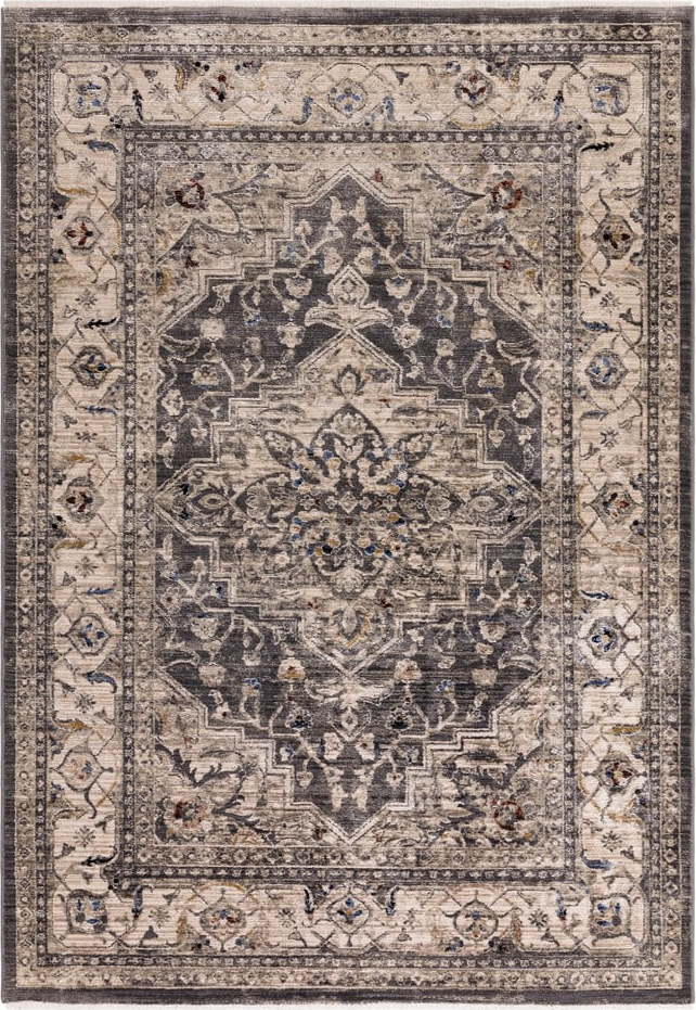Antracitový koberec 200x290 cm Sovereign – Asiatic Carpets Asiatic Carpets