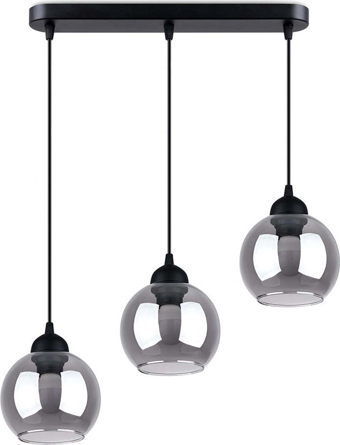 Černé závěsné svítidlo ø 15 cm Grande – Nice Lamps Nice Lamps