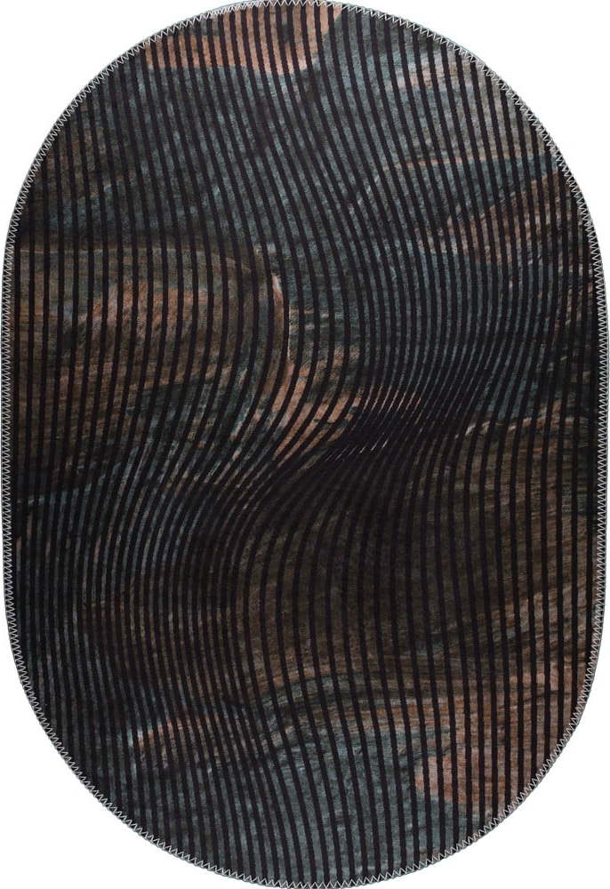 Černý pratelný koberec 60x100 cm – Vitaus Vitaus