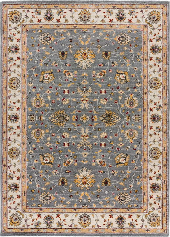 Šedo-béžový koberec běhoun 67x250 cm Classic – Universal Universal