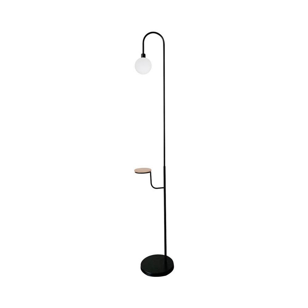 Černá stojací lampa (výška 173 cm) Vanity – Candellux Lighting Candellux Lighting