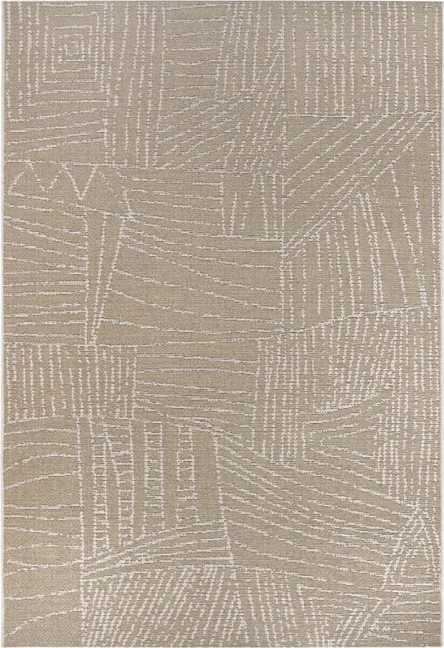 Krémový venkovní koberec 80x150 cm – Elle Decoration Elle Decoration