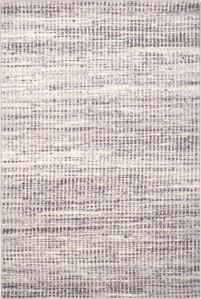 Krémový vlněný koberec 133x180 cm Striped – Agnella Agnella