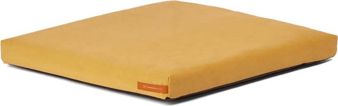 Žlutá matrace pro psa z Eko kůže 50x60 cm SoftPET Eco M – Rexproduct Rexproduct