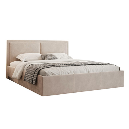 Čalouněná postel Soave II rozměr 180x200 cm Béžová TT-FURNITURE