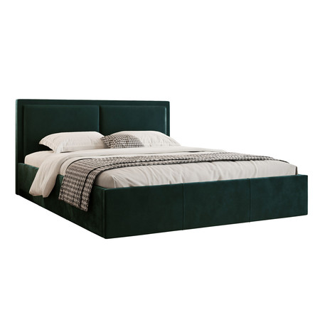 Čalouněná postel Soave II rozměr 180x200 cm Zelená TT-FURNITURE
