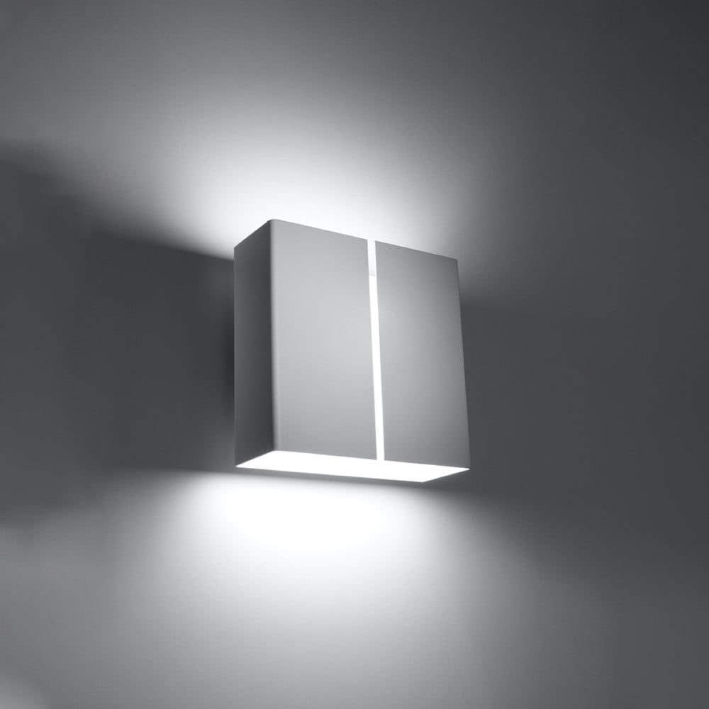 Bílé nástěnné svítidlo Split – Nice Lamps Nice Lamps