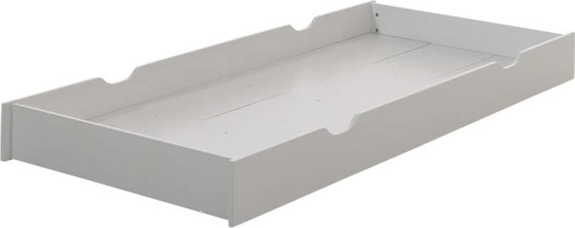 Bílý šuplík pod dětskou postel 90x190 cm SCOTT – Vipack Vipack