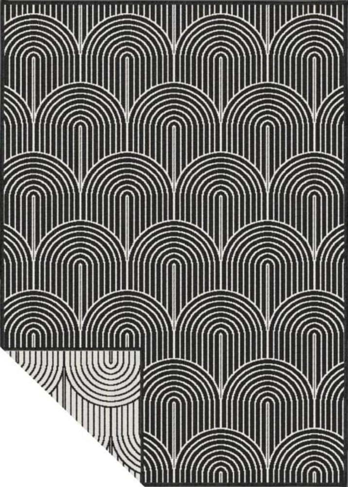 Černobílý venkovní koberec 120x170 cm Pangli Black – Hanse Home Hanse Home