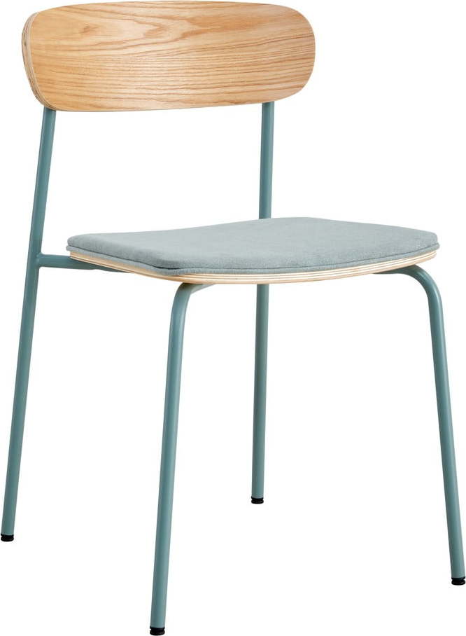Jídelní židle v sadě 2 ks v modro-přírodní barvě Adriana – Marckeric Marckeric