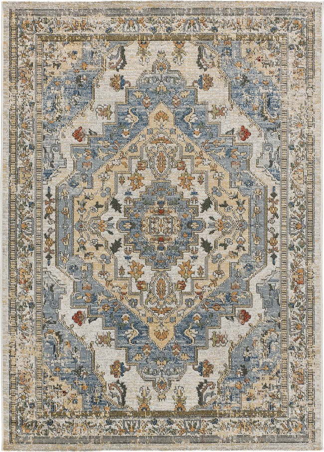 Modro-béžový venkovní koberec 120x170 cm Luna Blue – Universal Universal