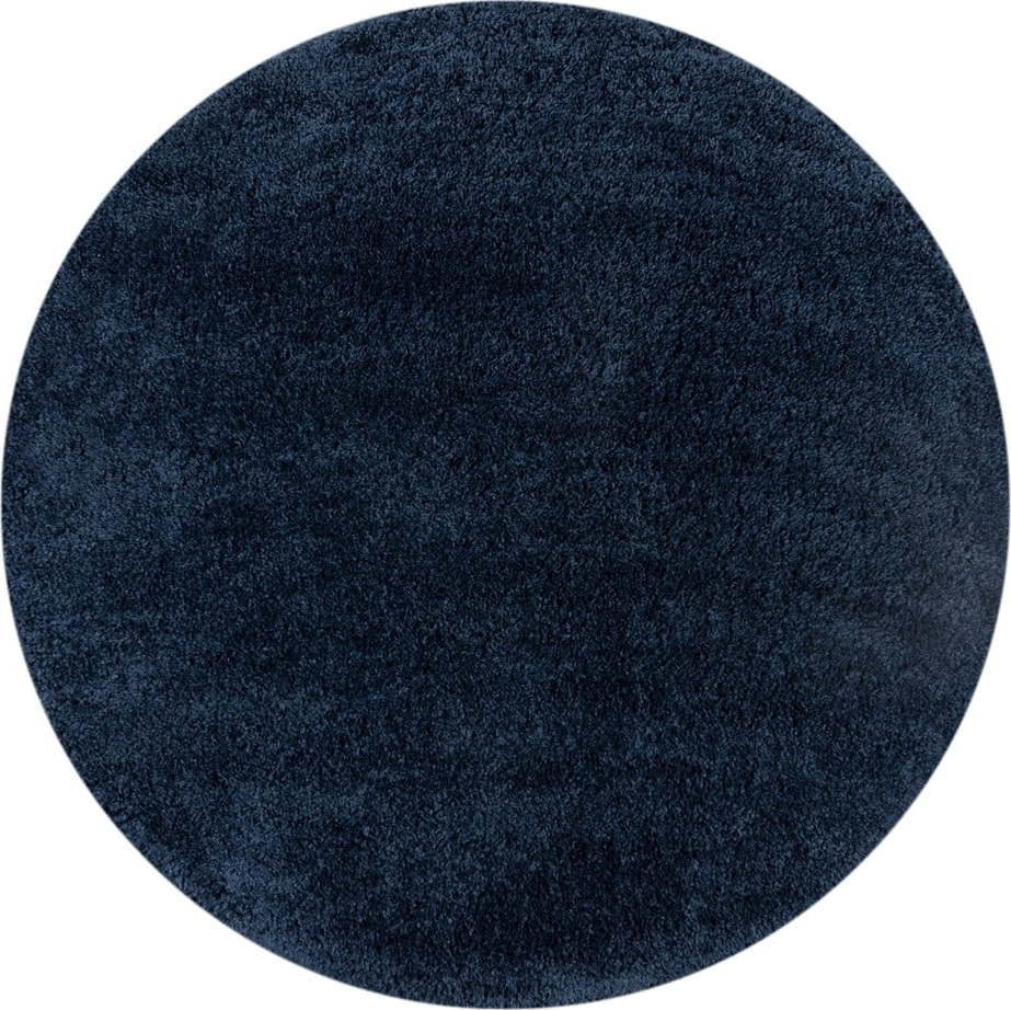 Tmavě modrý kulatý koberec ø 133 cm – Flair Rugs Flair Rugs