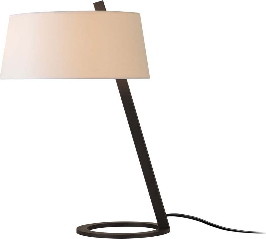 Bílo-černá stolní lampa (výška 55 cm) Salihini – Opviq lights Opviq lights
