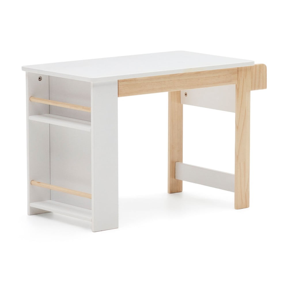 Dětský psací stůl s bílou deskou 40x77 cm Serwa – Kave Home Kave Home