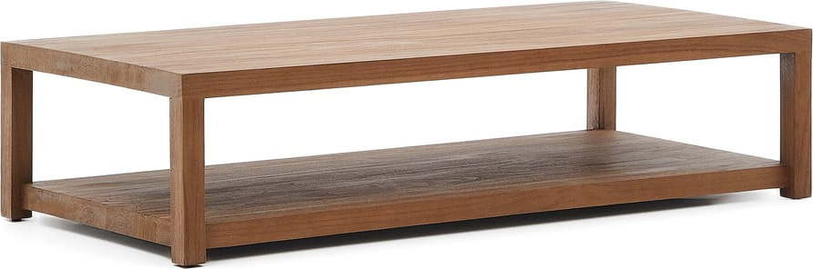 Konferenční stolek z teakového dřeva v přírodní barvě 70x150 cm Sashi – Kave Home Kave Home