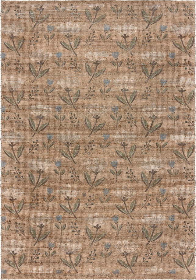 Ručně tkaný koberec s příměsí juty v přírodní barvě 120x170 cm Arriana – Flair Rugs Flair Rugs