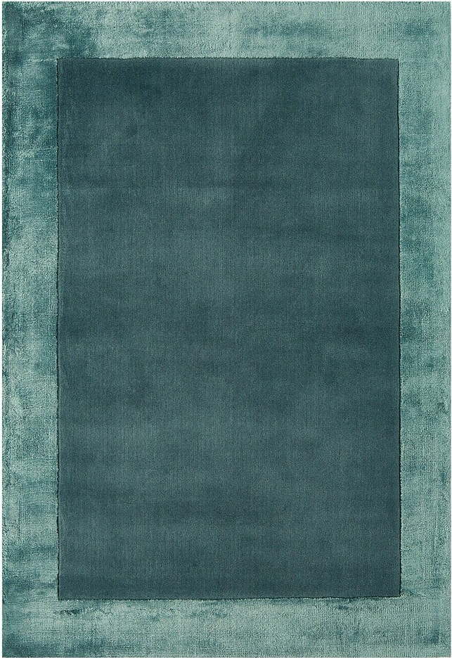Ručně tkaný koberec s příměsí vlny v petrolejové barvě 120x170 cm Ascot – Asiatic Carpets Asiatic Carpets