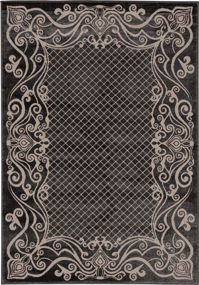 Tmavě šedý koberec 240x330 cm Soft – FD FD