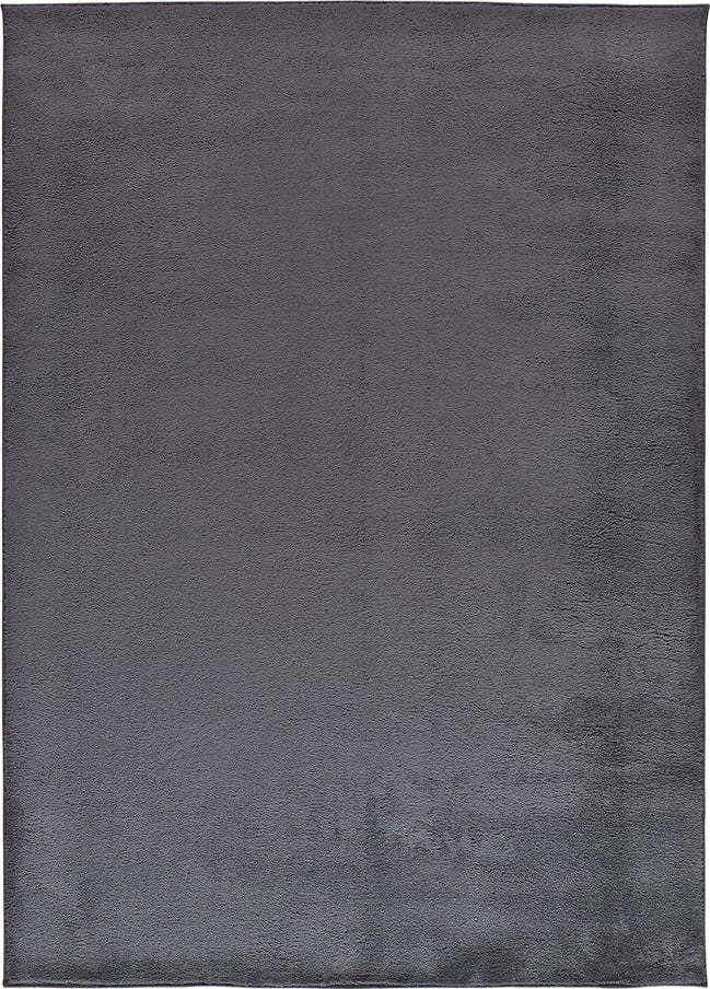 Tmavě šedý koberec z mikrovlákna 60x100 cm Coraline Liso – Universal Universal