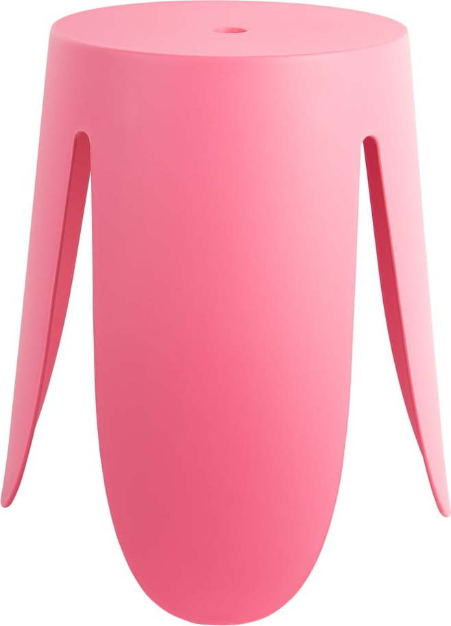 Růžová plastová stolička Ravish – Leitmotiv Leitmotiv
