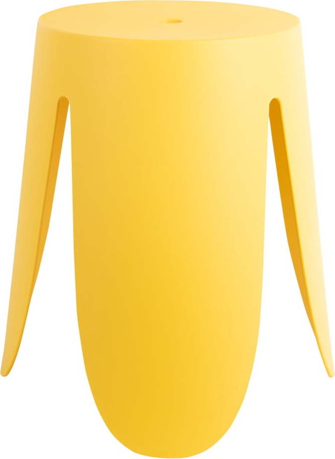 Žlutá plastová stolička Ravish – Leitmotiv Leitmotiv